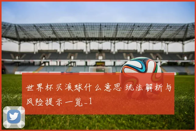 世界杯买滚球什么意思 玩法解析与风险提示一览_1